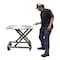 Vestil Mechanical Cart, Stainless Steel, 660 lb Load Capacity, 23.625"; 23.5" W, 39-1/4" H CART-660-M-PSS - alternate 9